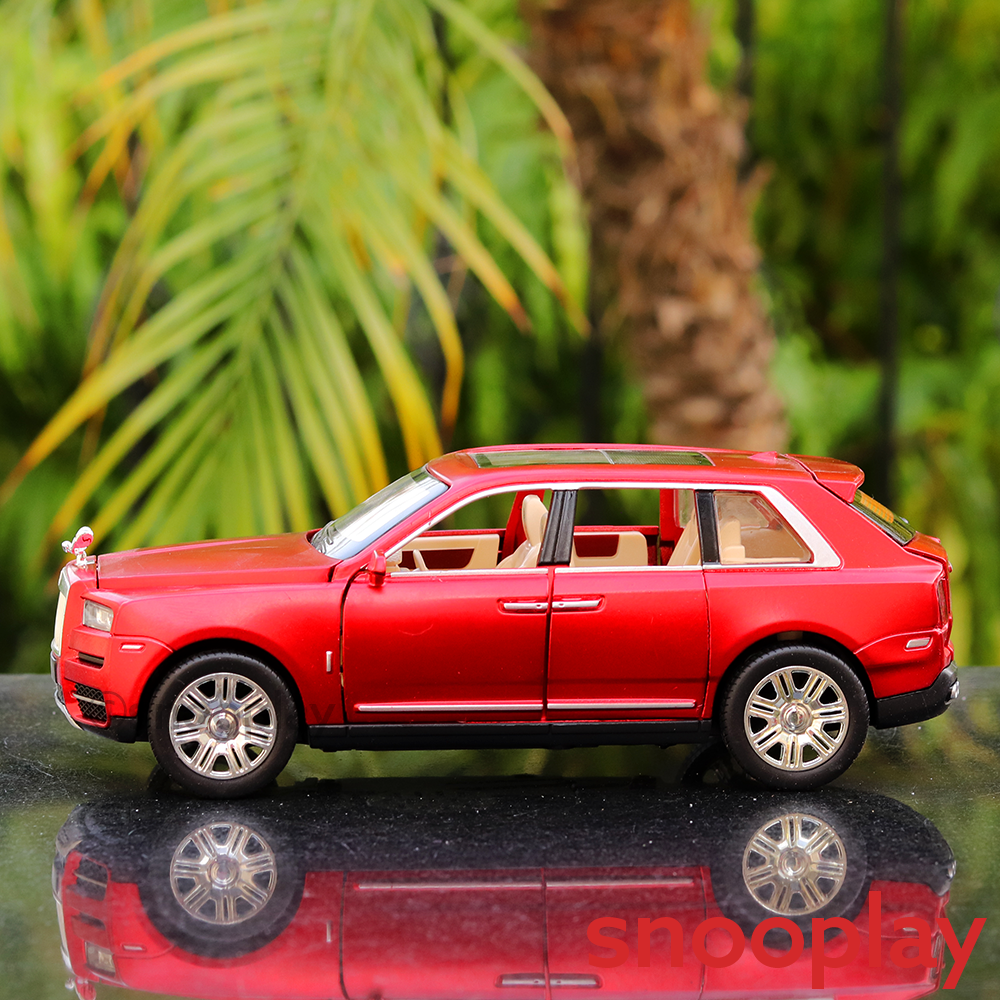 Rolls Royce Cullinan Diecast Car 2415 | Openable Parts, Lights & Sounds | 1:24 Scale (3 Years till Grown Up) | Assorted Colors