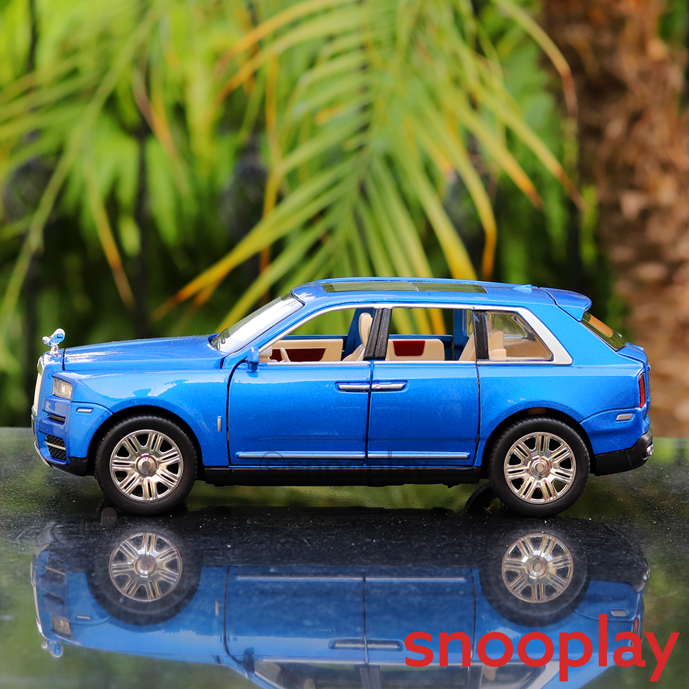 Rolls Royce Cullinan Diecast Car 2415 | Openable Parts, Lights & Sounds | 1:24 Scale (3 Years till Grown Up) | Assorted Colors