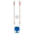 Hop N Play Swing Seat with Adjustable Nylon Rope & Snap Hooks (3-10 Years) | Capacity-150 Kg