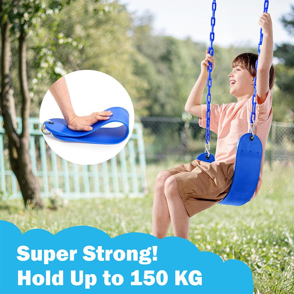 Hop N Play Flexible Swing Seat | Heavy-Duty EVA Swing (3-10 Years) | Capacity-150 Kg