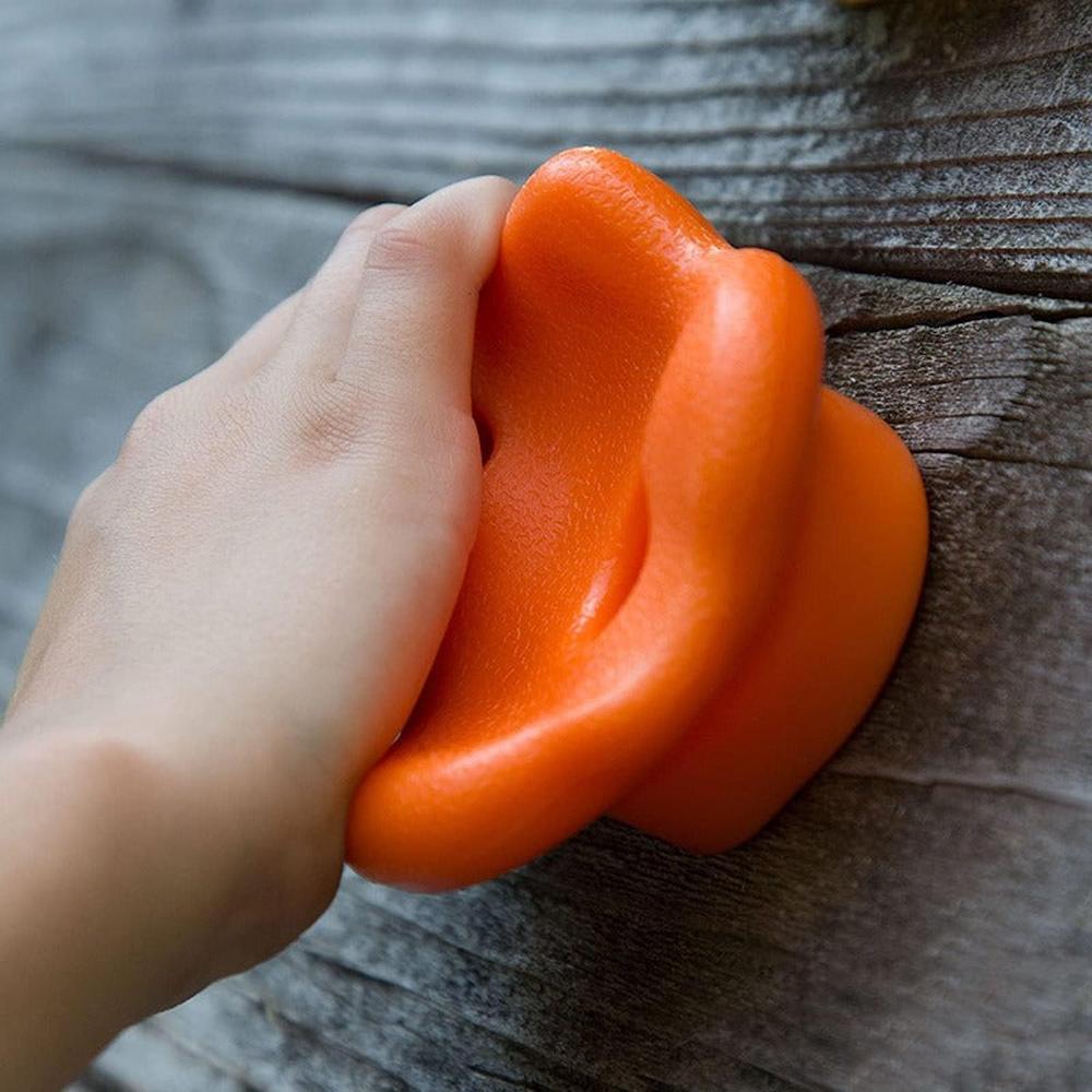 Hop N Play 12 Pieces DIY Wall Grips Large Climbing Holds | Upto 120 Kgs