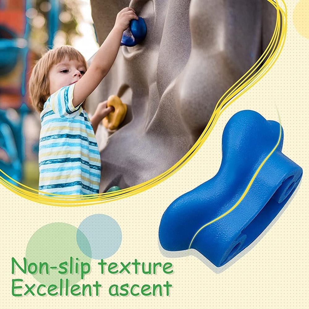 Hop N Play 18 Pieces Play Wall Climbing Holds | Capacity - 120 Kgs