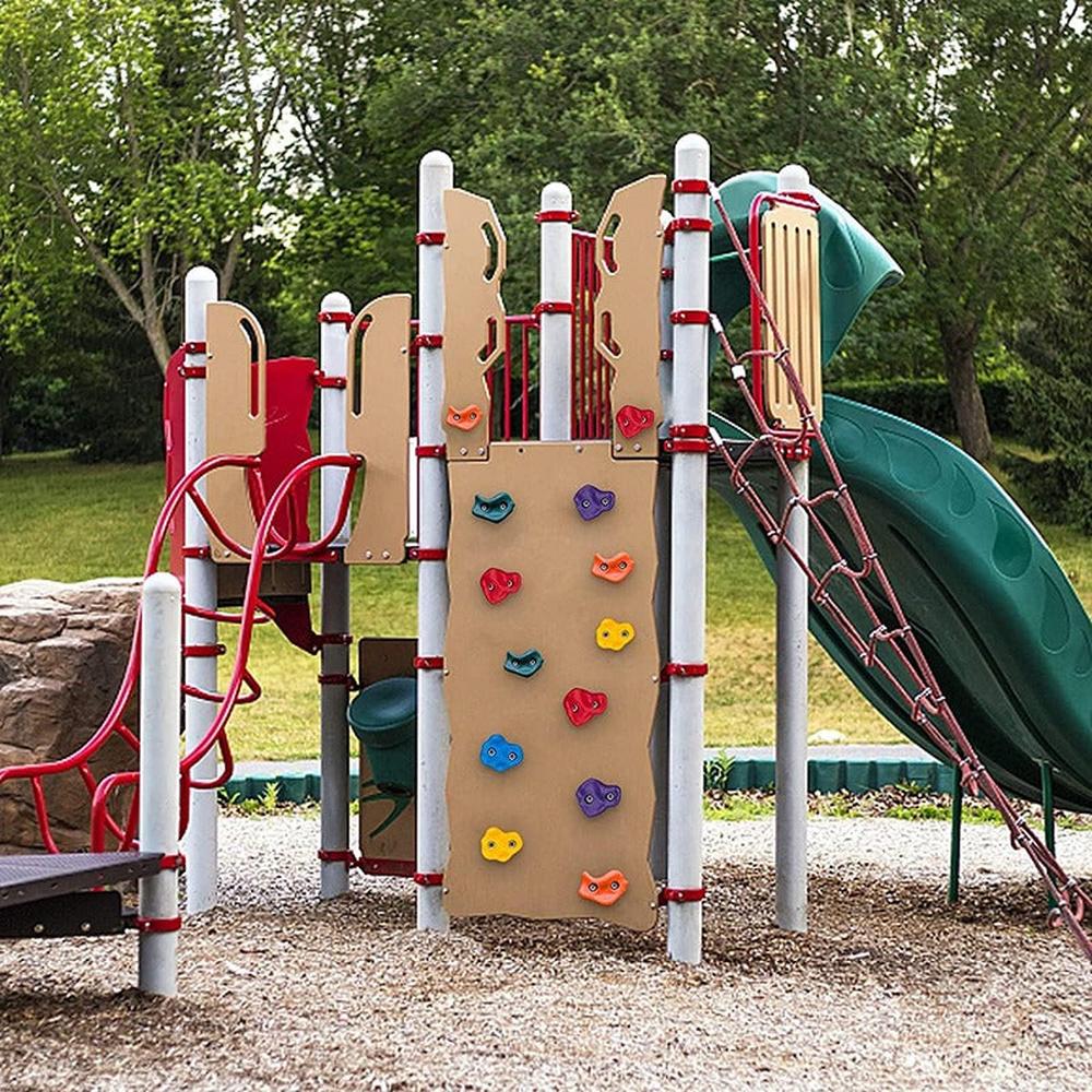 Hop N Play 36 Pieces Set of Rock Climbing Stones | Capacity - 120 Kgs