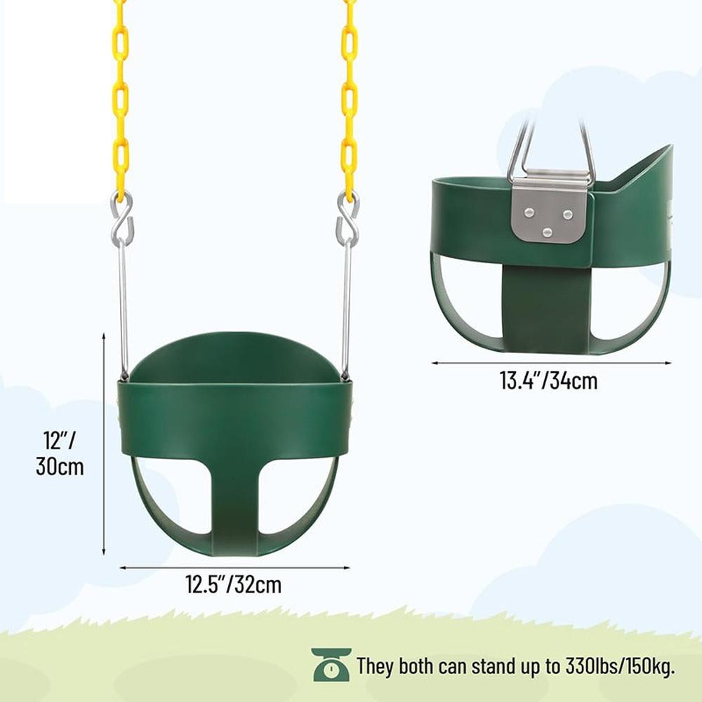 Hop N Play High Back Toddler Bucket Swing Seat (1-3 Years)