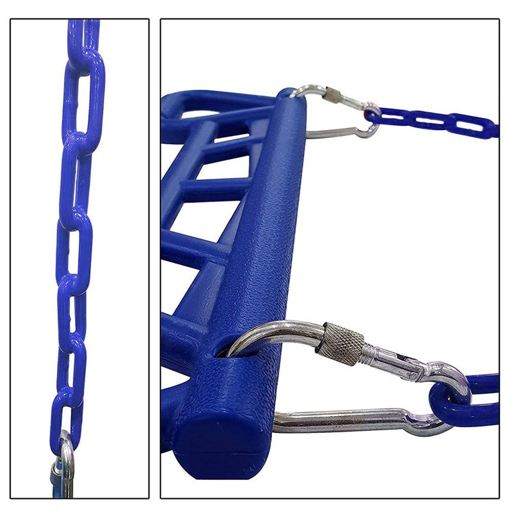 Hop N Play Trapeze Swing Bar with Gym Rings (3-10 Years) | Capacity-150 Kg