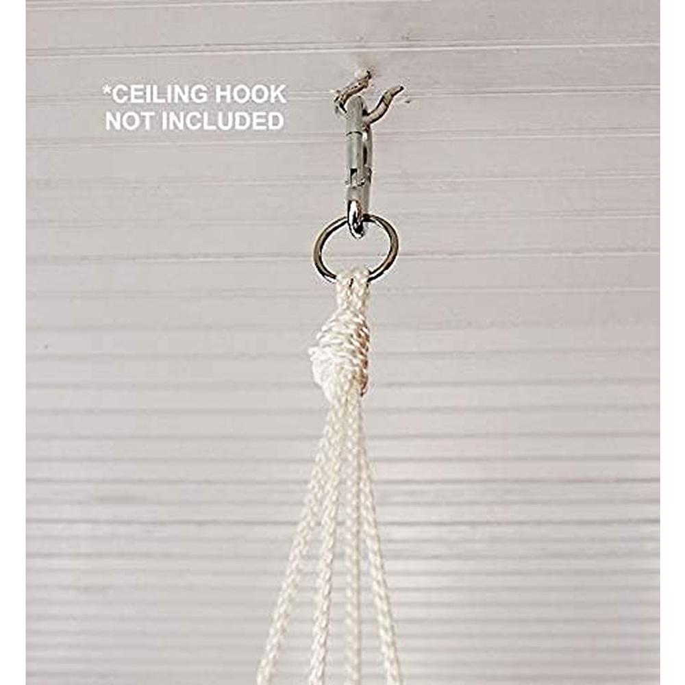 Hop N Play Trapeze Swing Bar with Gym Rings (3-10 Years) | Capacity-150 Kg
