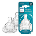 Philips Avent  Anti Colic Pack of 2 Teat | Flow 2 | BPA Free | SCY762/02