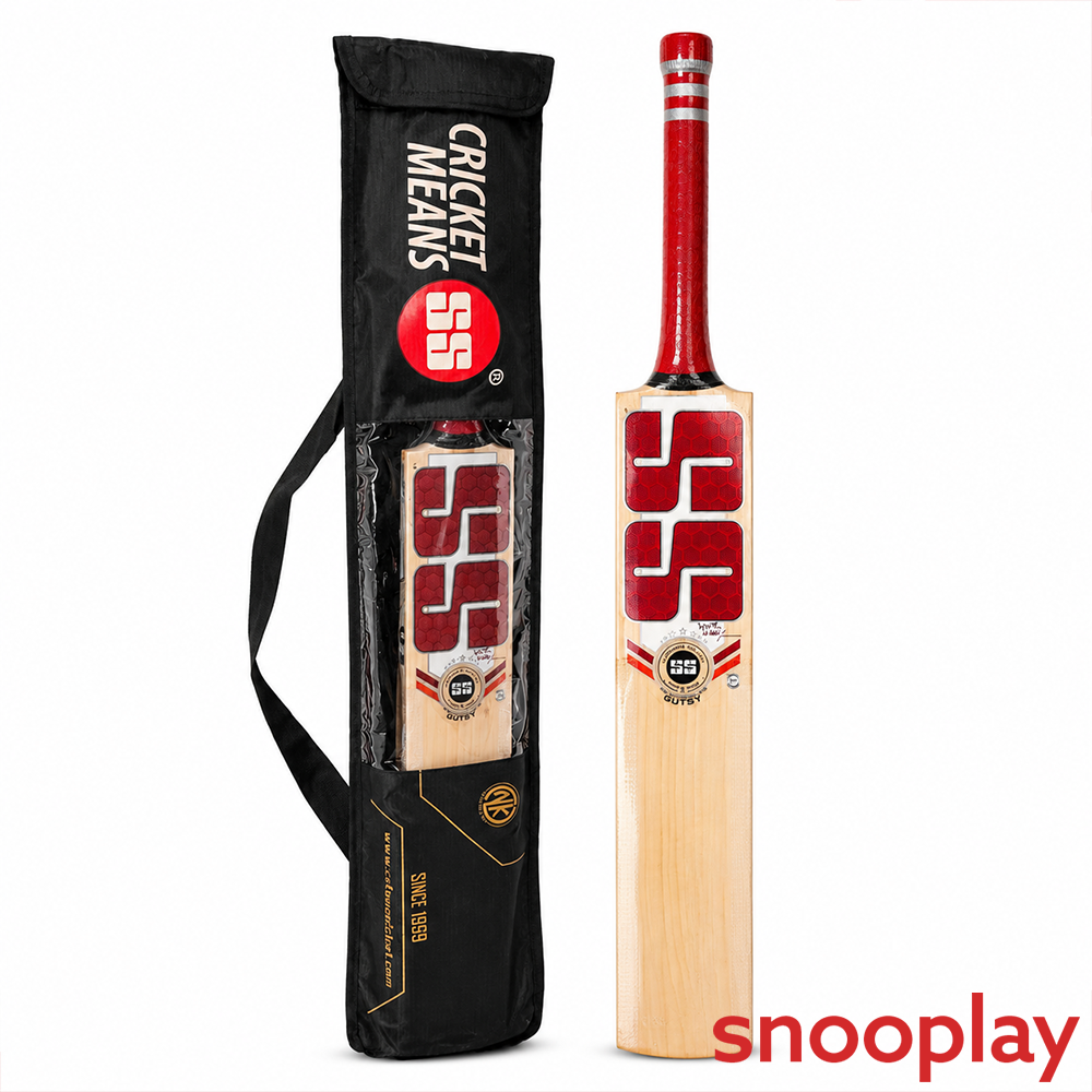 SS Gutsy Kashmir Willow Cricket Bat | Size - SH