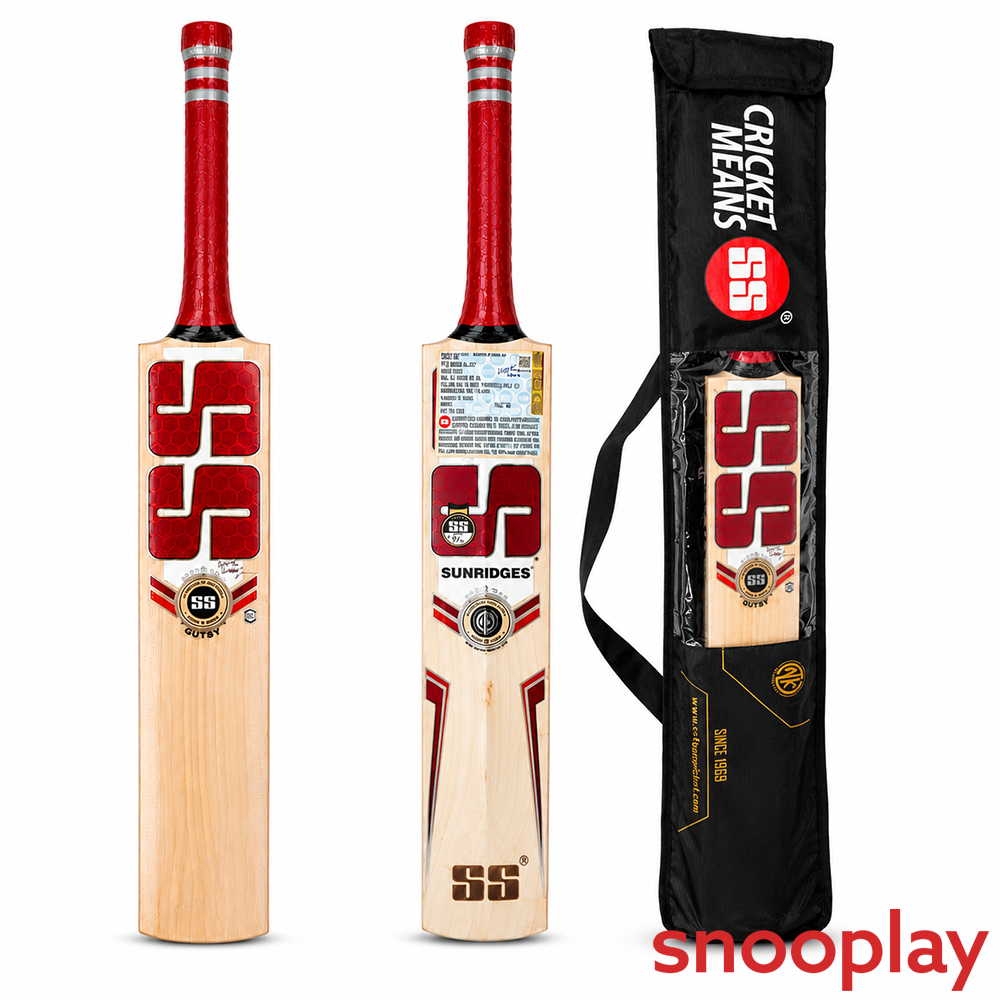 SS Gutsy Kashmir Willow Cricket Bat | Size - SH
