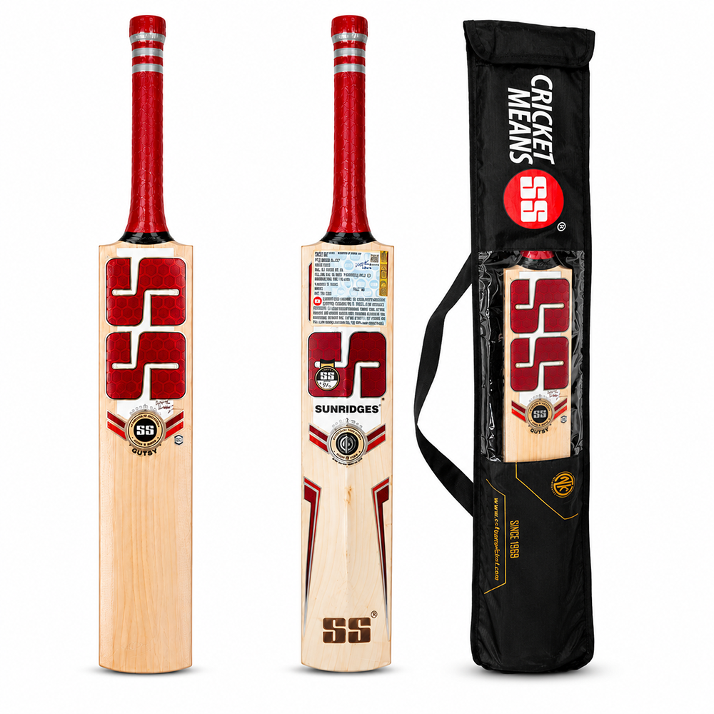 SS Gutsy Kashmir Willow Cricket Bat | Size - SH