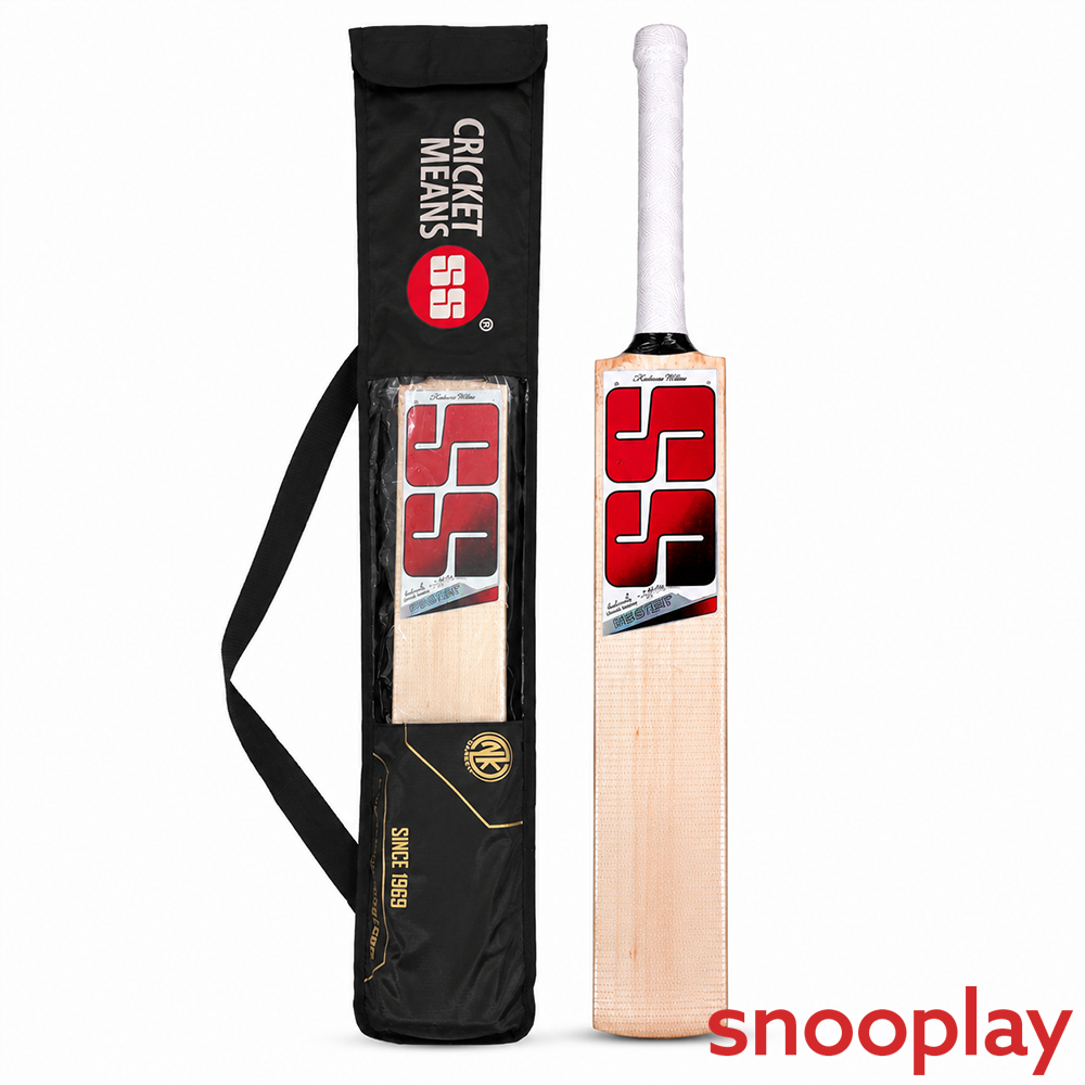 SS Master Kashmir Willow Cricket Bat Short Handle - Size - 6
