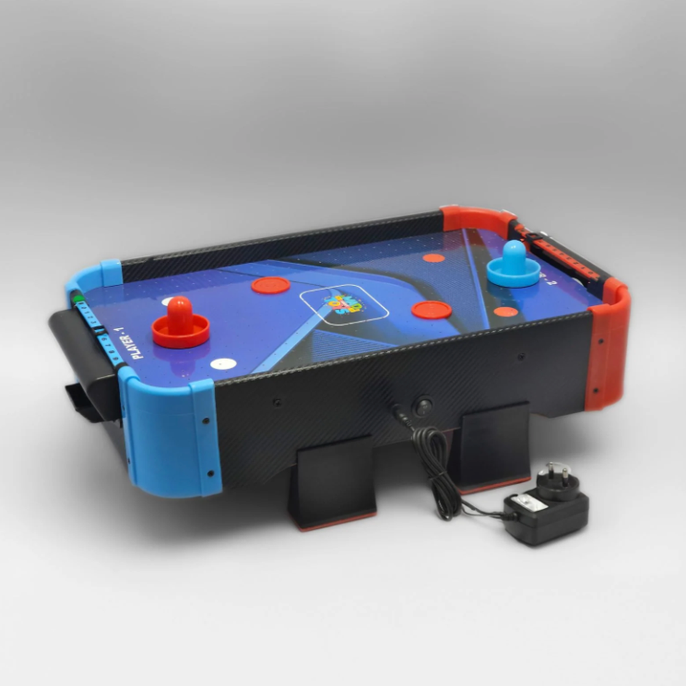 UA Toys Air Hockey Game Small (with Tabletop Legs) | Plug & Play