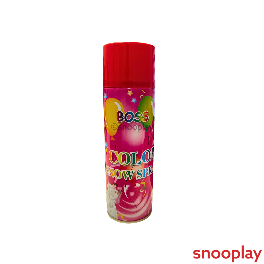 Boss Color Snow Spray - 110ml | Assorted Colors & Prints