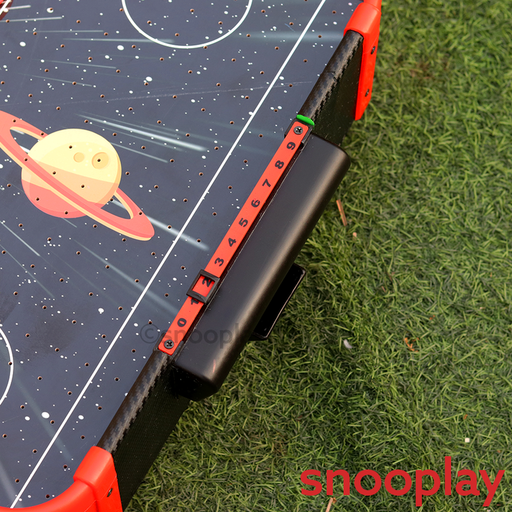 Simarr Space Air Hockey Set with 1 Charger, 2 Pucks & Paddles (5 Years Till Grown Ups)