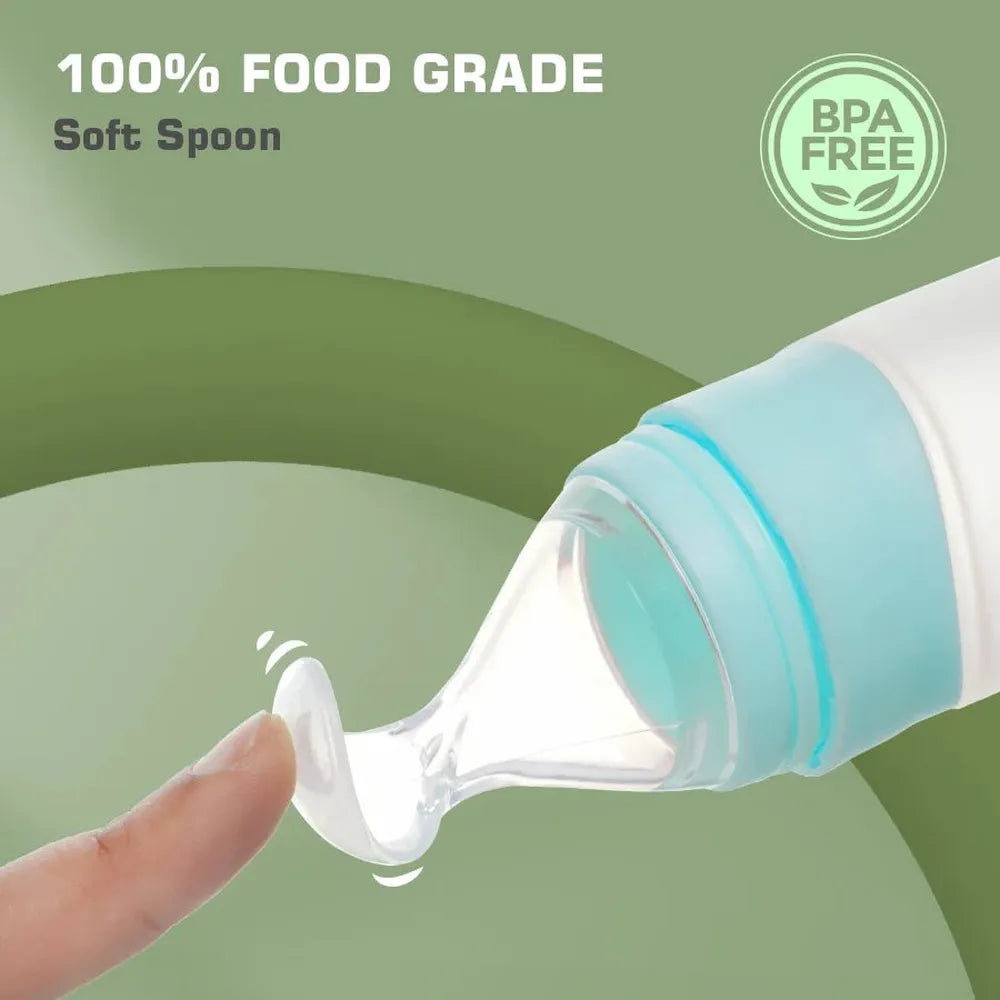 R for Rabbit Silicone Feeding Bottle Spoon