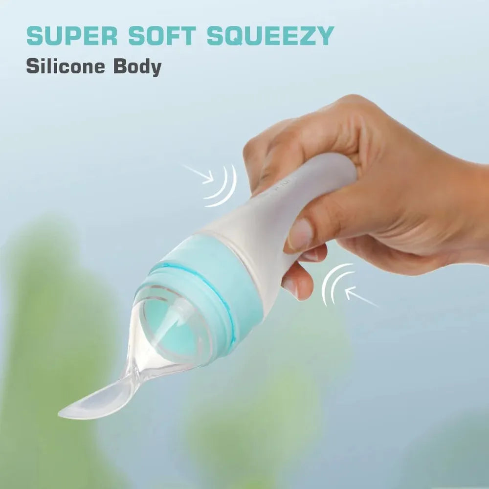 R for Rabbit Silicone Feeding Bottle Spoon