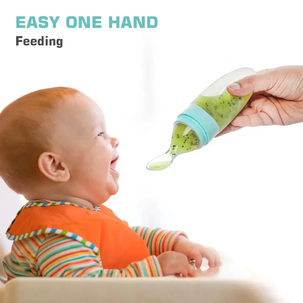 R for Rabbit Silicone Feeding Bottle Spoon