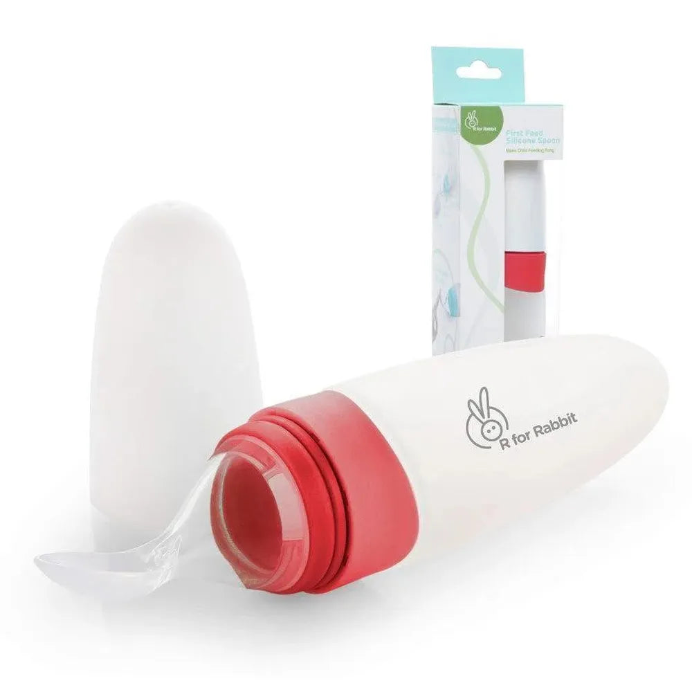 R for Rabbit Silicone Feeding Bottle Spoon for Babies