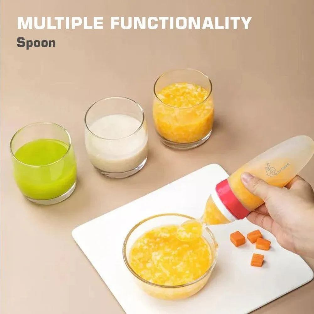 R for Rabbit Silicone Feeding Bottle Spoon for Babies
