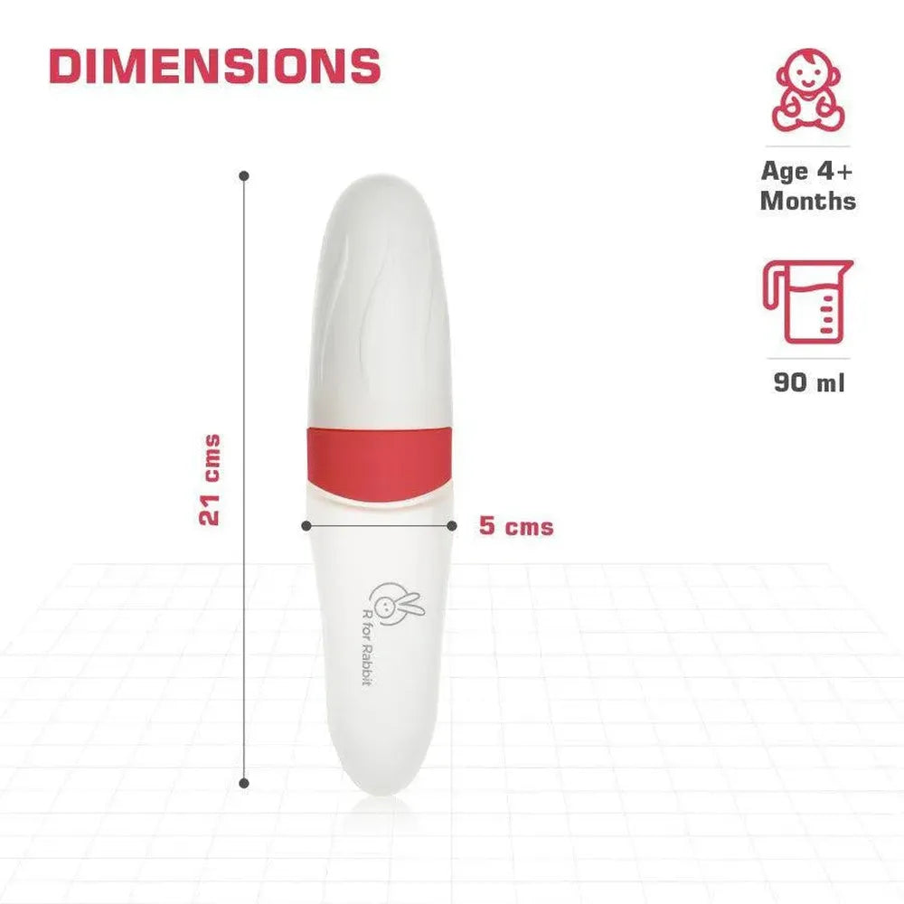 R for Rabbit Silicone Feeding Bottle Spoon for Babies