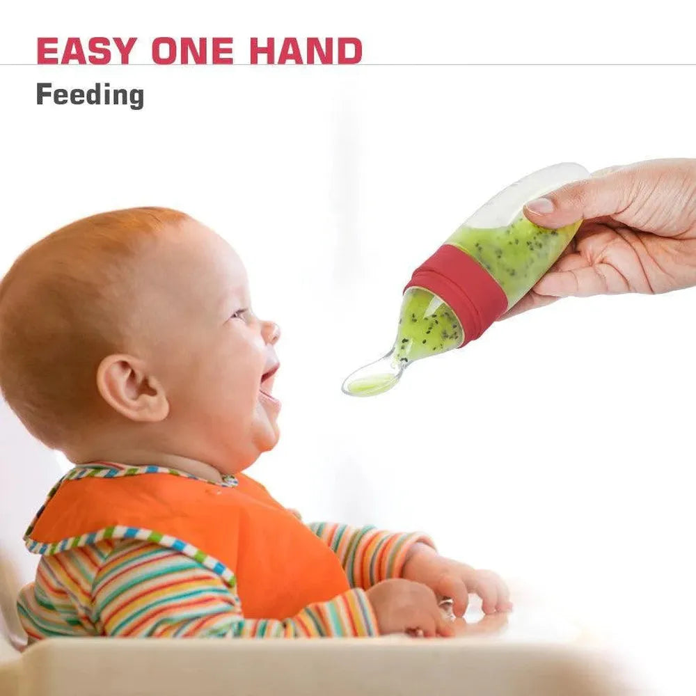 R for Rabbit Silicone Feeding Bottle Spoon for Babies