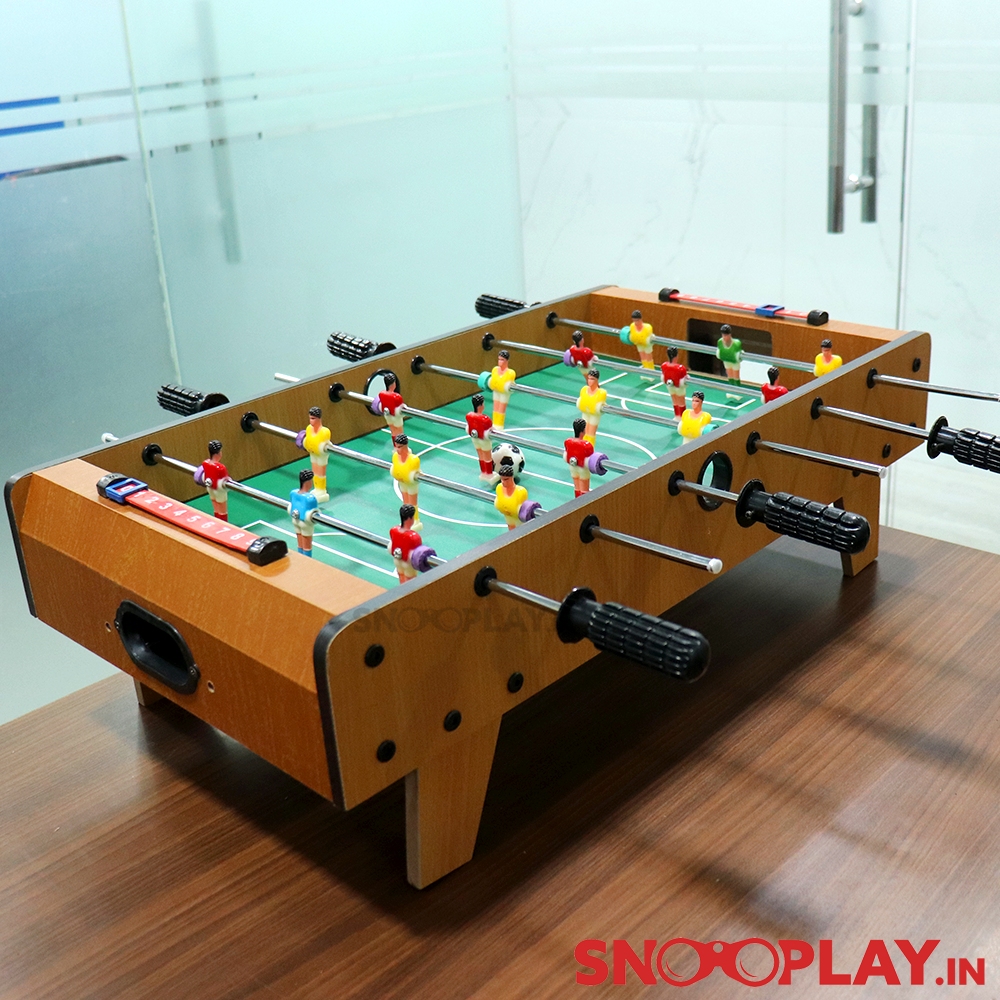 Tabletop Foosball Game Big with Legs (5 Years till Grown Ups) | Assorted Designs & Colors