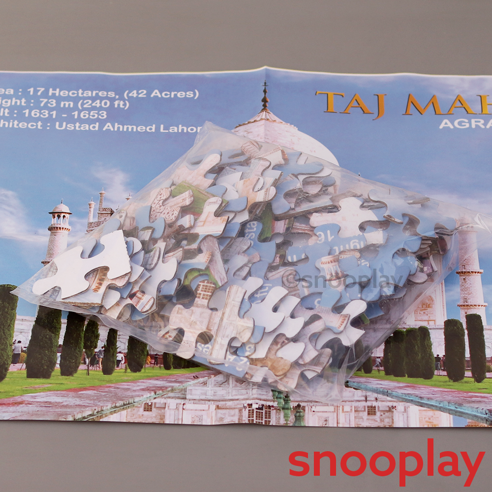 Applefun 'n' Learn Taj Mahal Jigsaw Puzzle - 100 Pieces (5-8 Years)