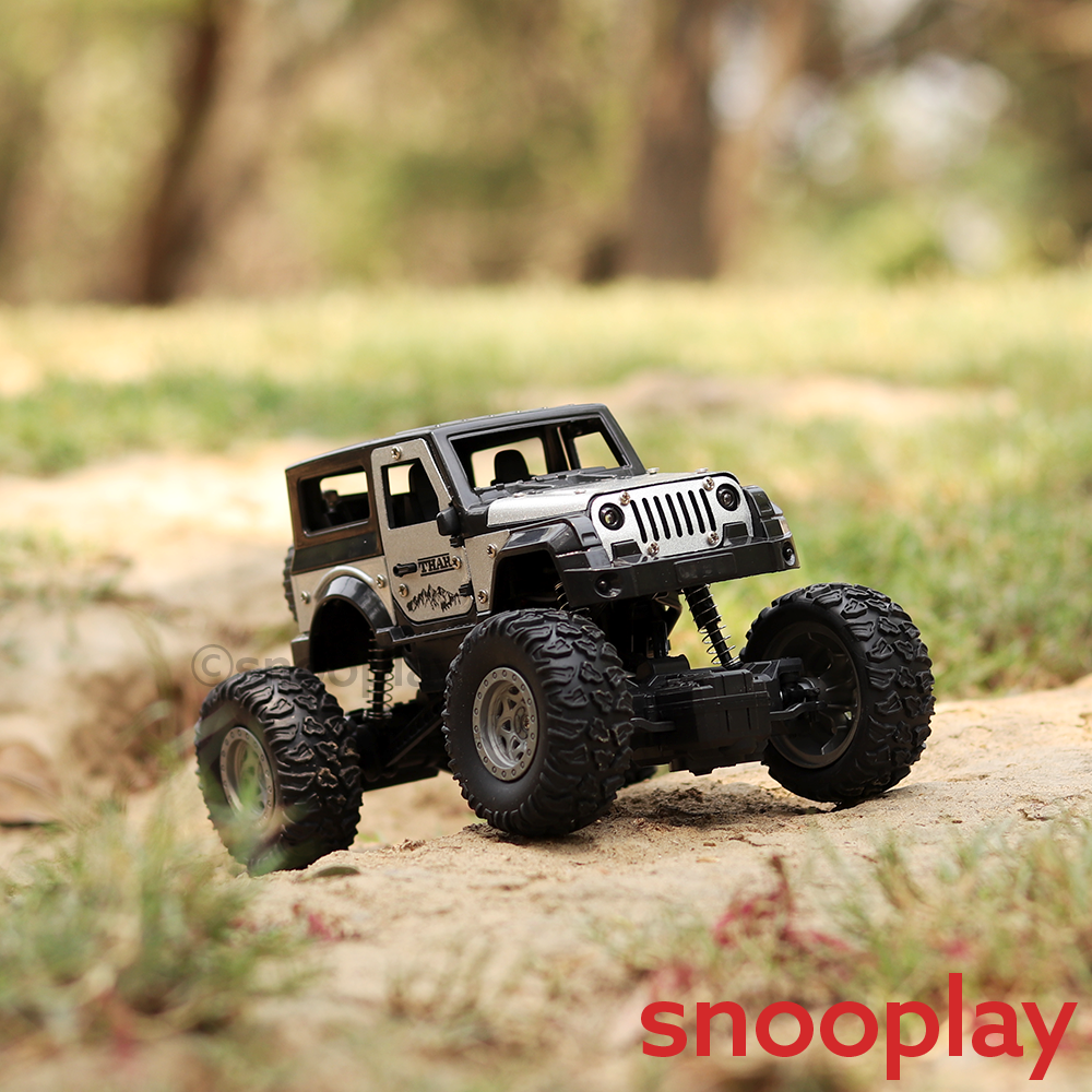 Remote Control Rock Explorer Resembling Thar with Light & Smoke Effect | 1:18 Scale (Assorted Colours)