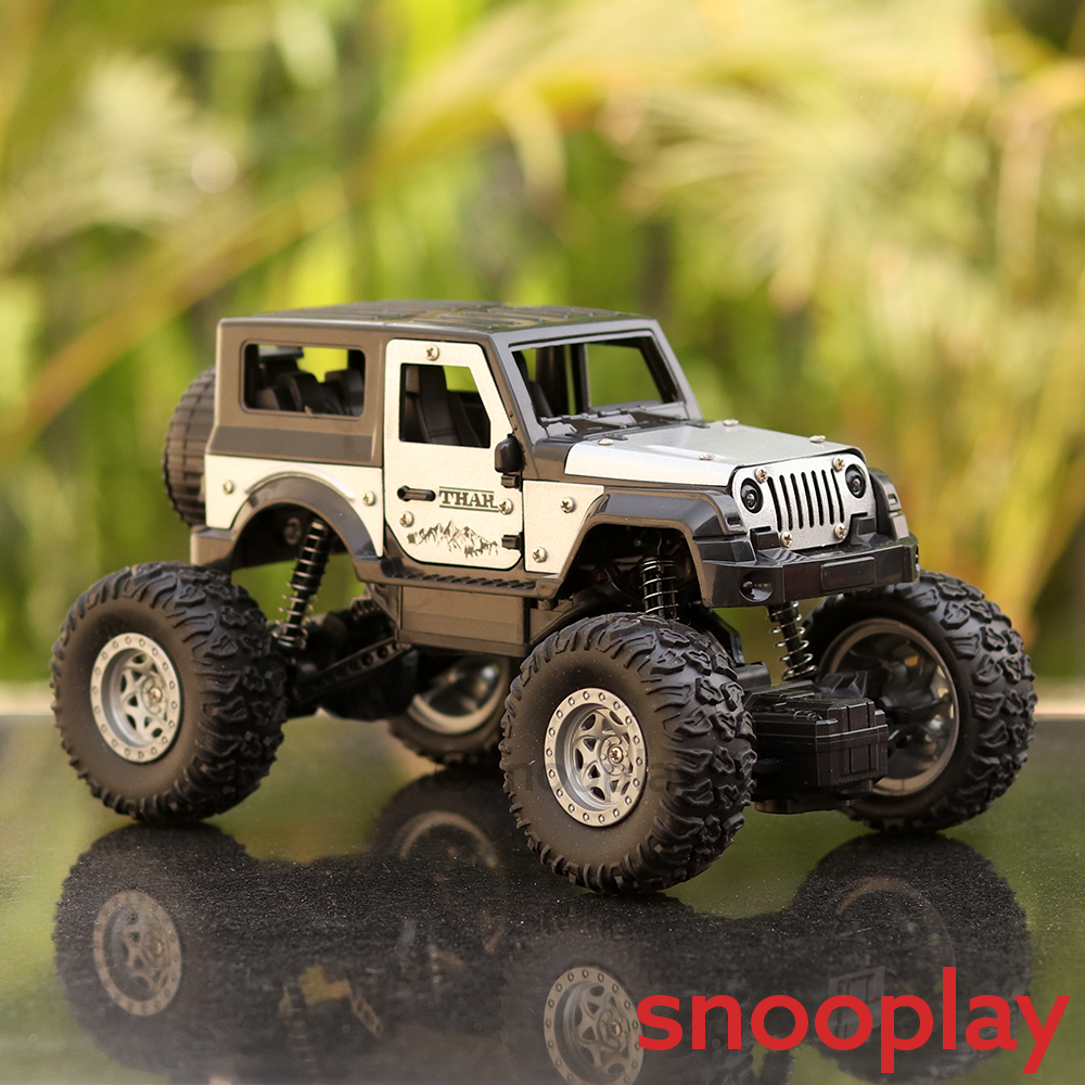Remote Control Rock Explorer Resembling Thar with Light & Smoke Effect | 1:18 Scale (Assorted Colours)