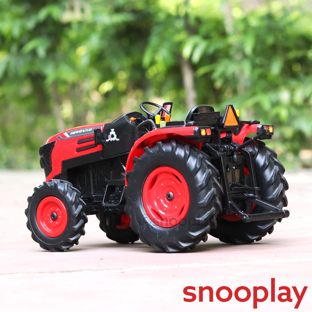 Mirana Toys Original Licensed Remote Control Mahindra 3140 OJA ATV Tractor | Bluetooth Speaker, Pre-Loaded Engine Sound, Volume Control | 1:12 Scale (4-12 Years)