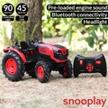 Mirana Toys Original Licensed Remote Control Mahindra 3140 OJA ATV Tractor | Bluetooth Speaker, Pre-Loaded Engine Sound, Volume Control | 1:12 Scale (4-12 Years)