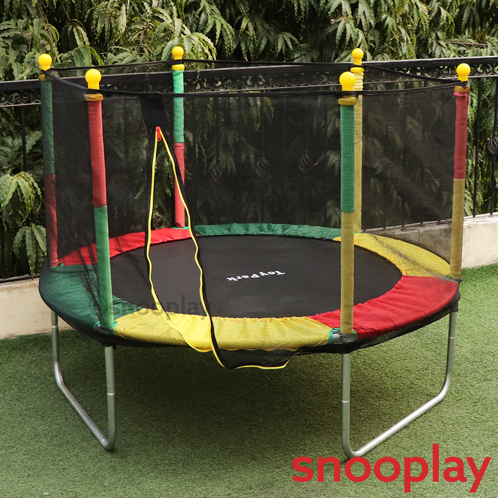 Toy Park Trampoline with Safety Net - 54 Inches (3-10 Years)