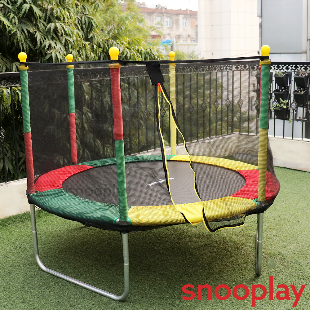 Toy Park Trampoline with Safety Net - 54 Inches (3-10 Years)