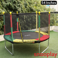 Toy Park Trampoline with Safety Net - 54 Inches (3-10 Years)