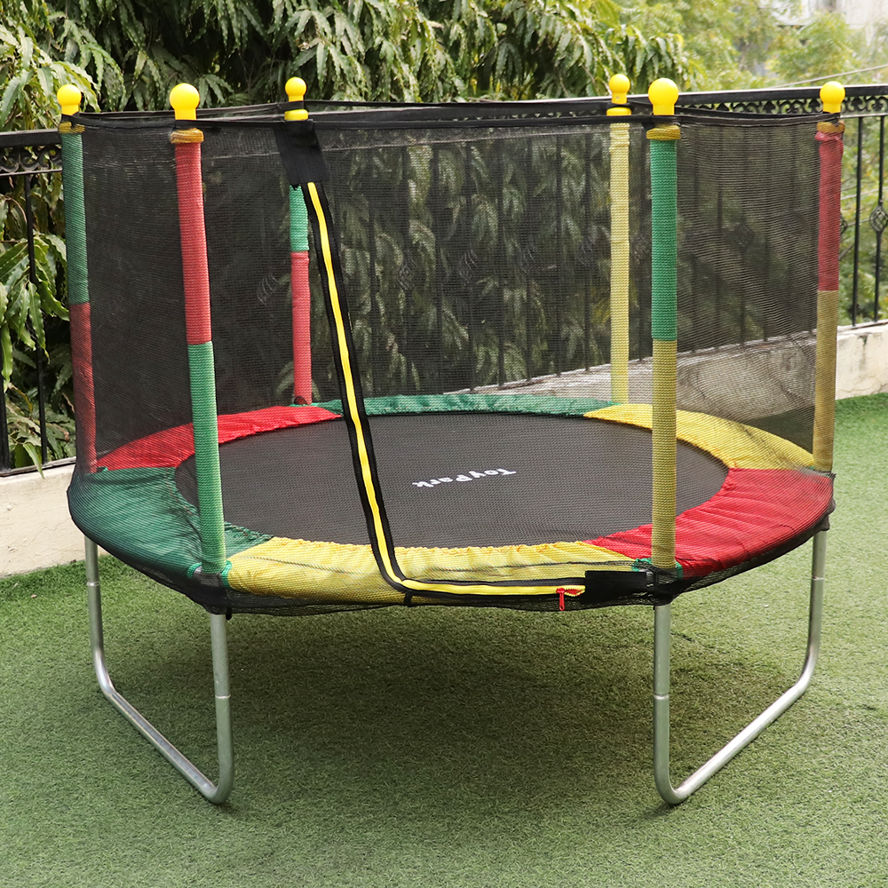 Toy Park Trampoline with Safety Net - 54 Inches (3-10 Years)