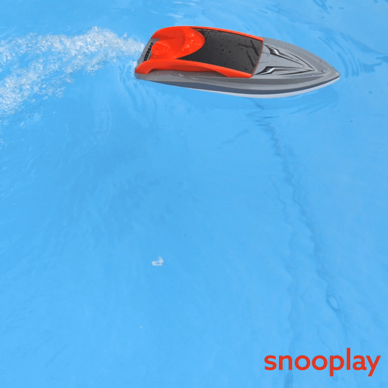Remote Control Speed Boat with 5 Feet Pool - 2.4GHz High Speed Storm Breaker (6-10 Years)