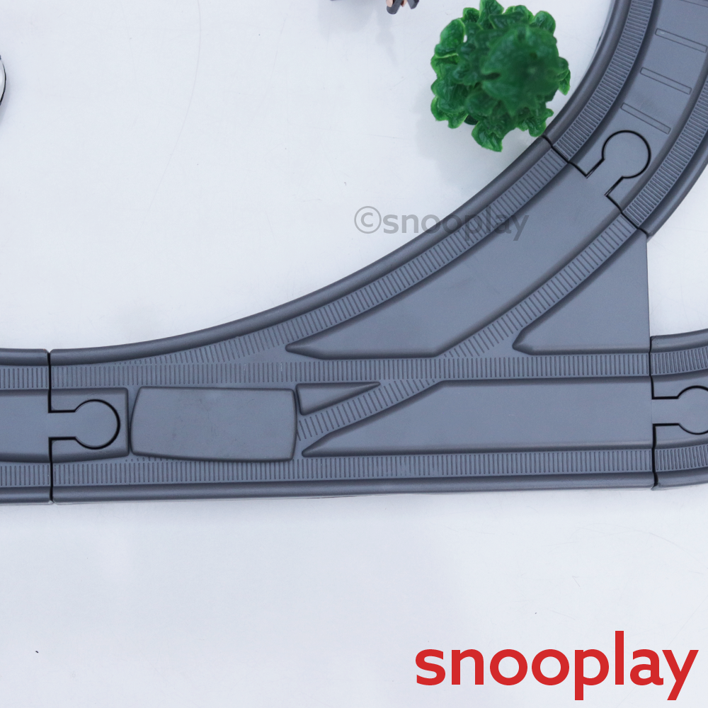 Boggy Woggy DIY Indian City Magnetic Train Track Set- 91 Pieces (3-8 Years)