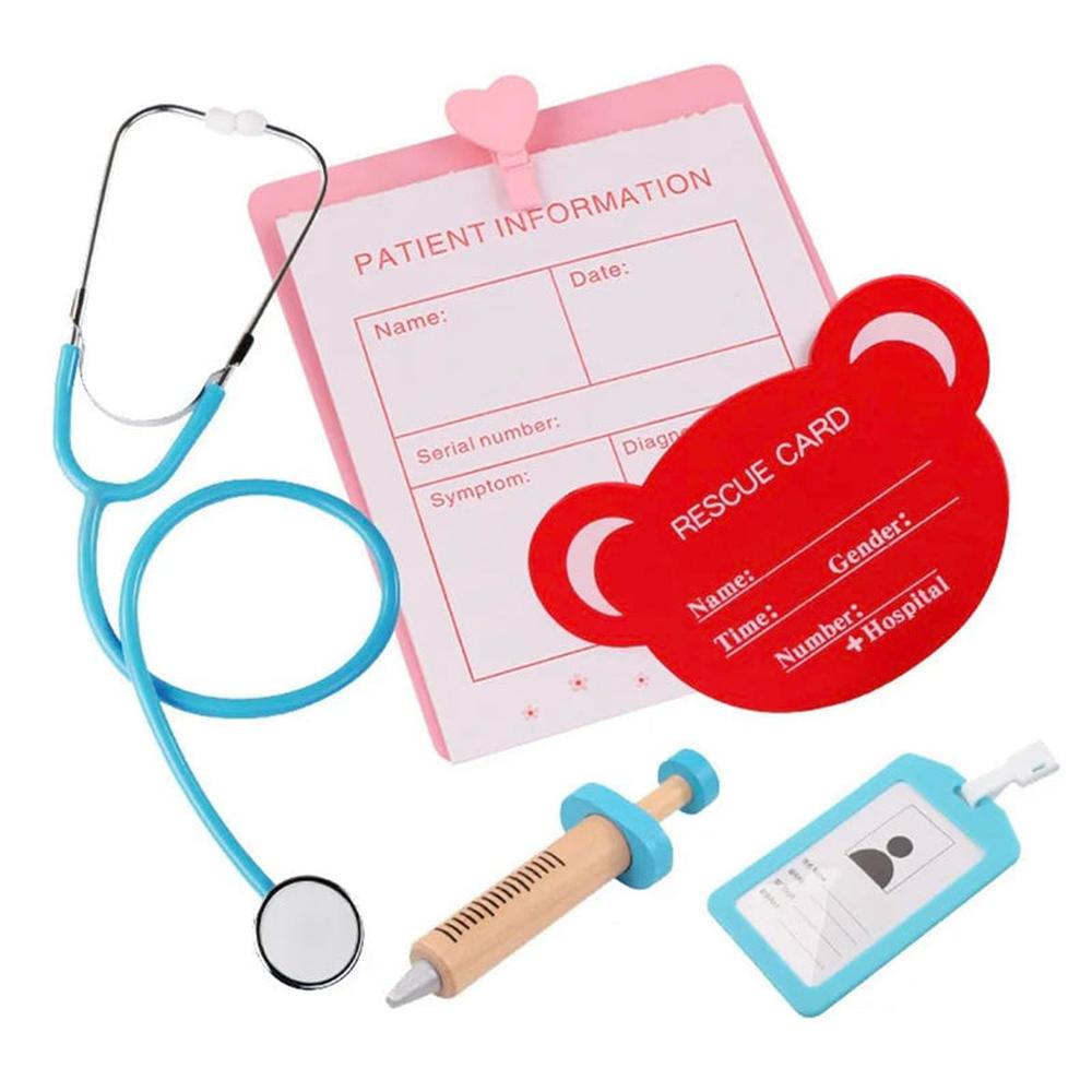 Hop N Play Doctor Pretend Play Kit with with Stethoscope & Storage Bag (3-8 Years)