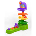 Girnar Spiral Basketball Action Game - Indoor Basketball Play Set Toy | Green
