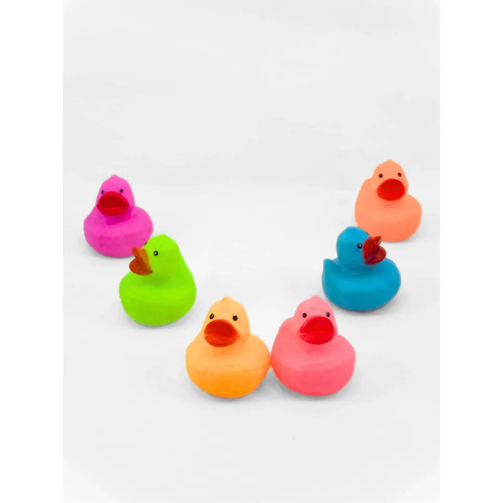 UATOYS Cute Duck Set Squeezable Toys-6 Pieces (9 Months-2 Years)