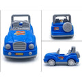 UA Toys Friction Powered Zoo Zoo Sound Jeep Toy - Blue
