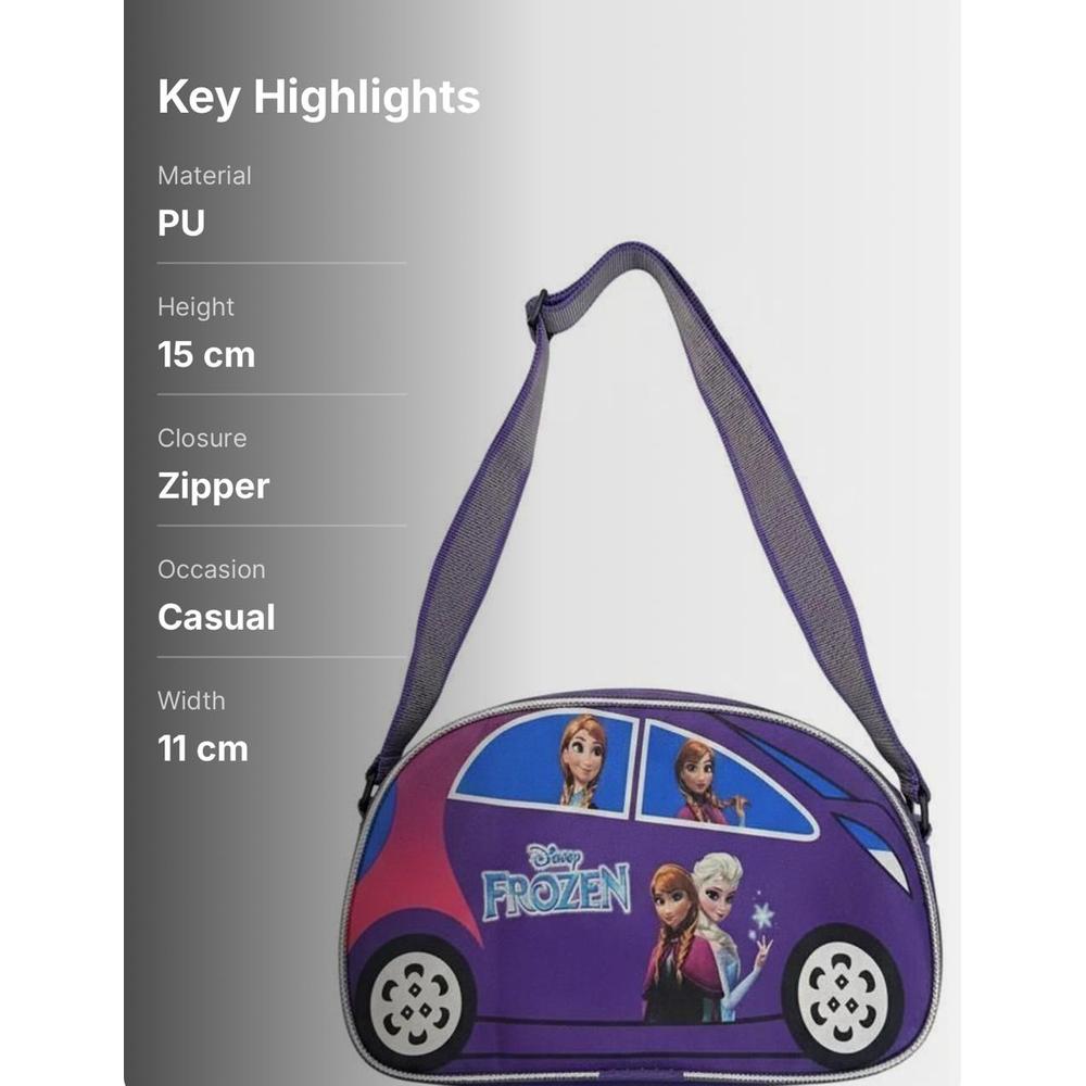Princess Car Theme Sling Bag