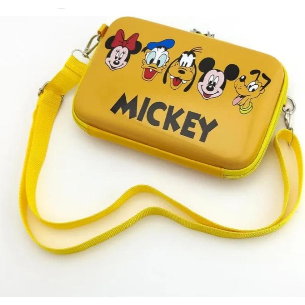Cartoon Characters Sling Bag | Yellow
