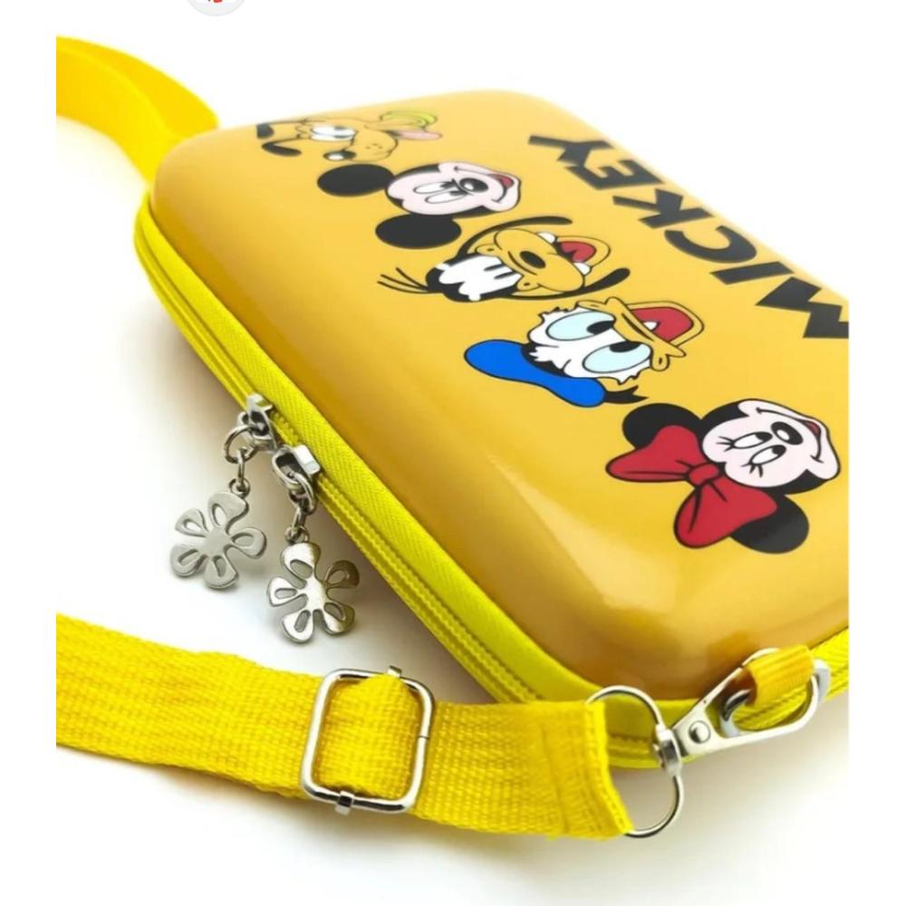 Cartoon Characters Sling Bag | Yellow