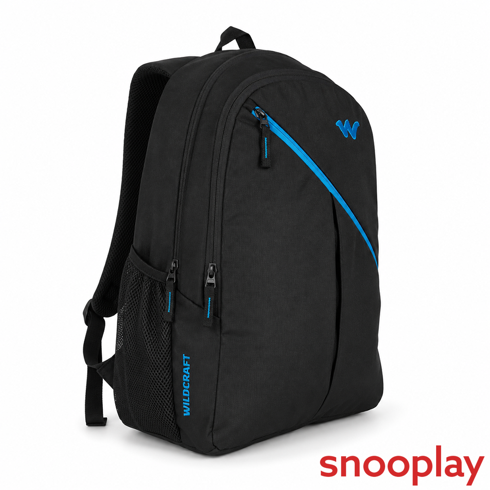 Wildcraft Large Size Enfield Unisex Backpack - Black
