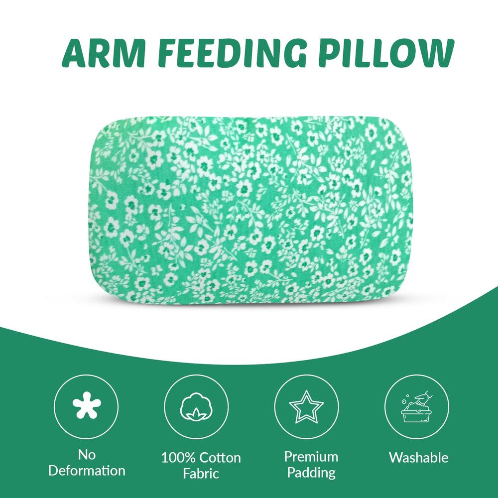 Zikku Arm Feeding Pillow for Mothers - Green