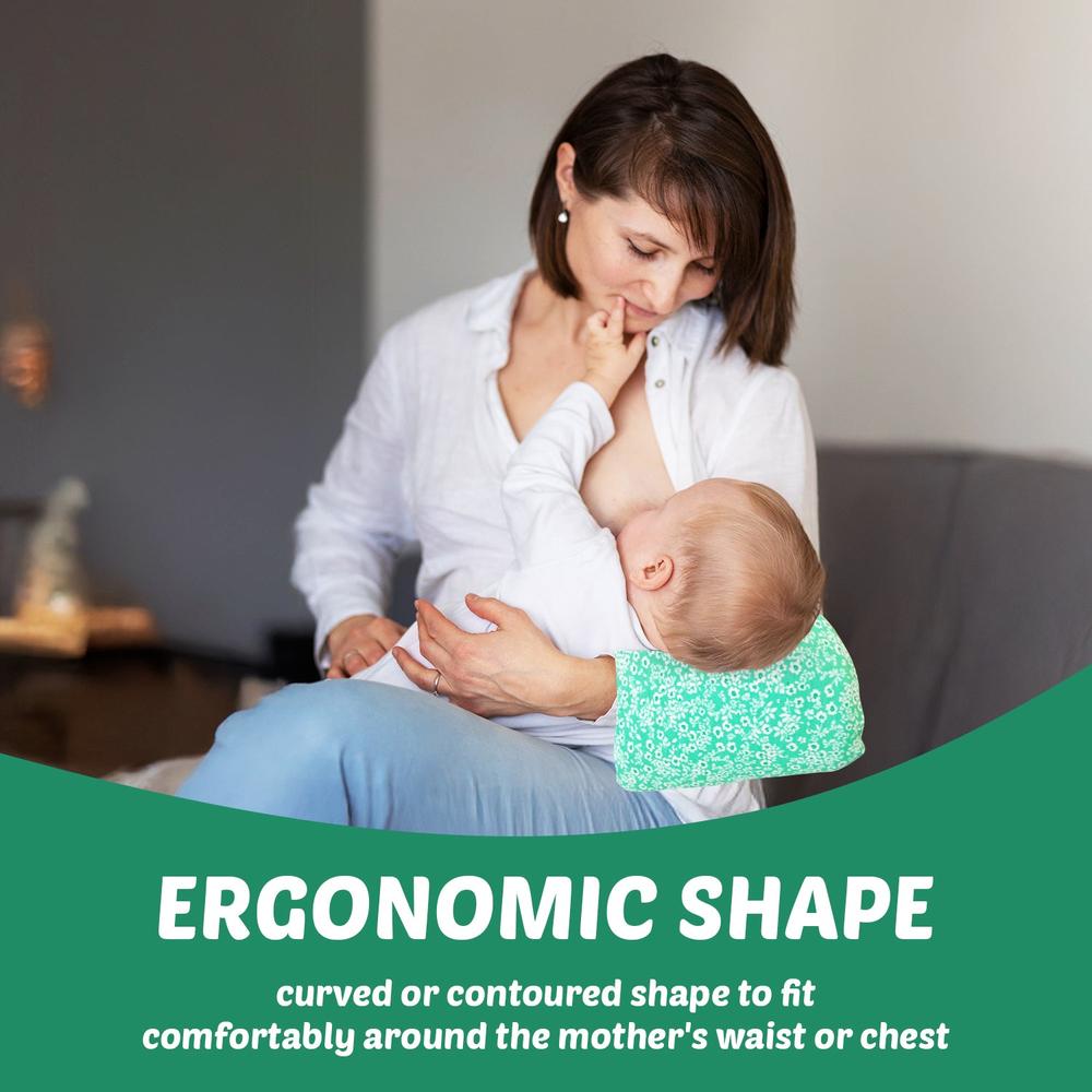 Zikku Arm Feeding Pillow for Mothers - Green