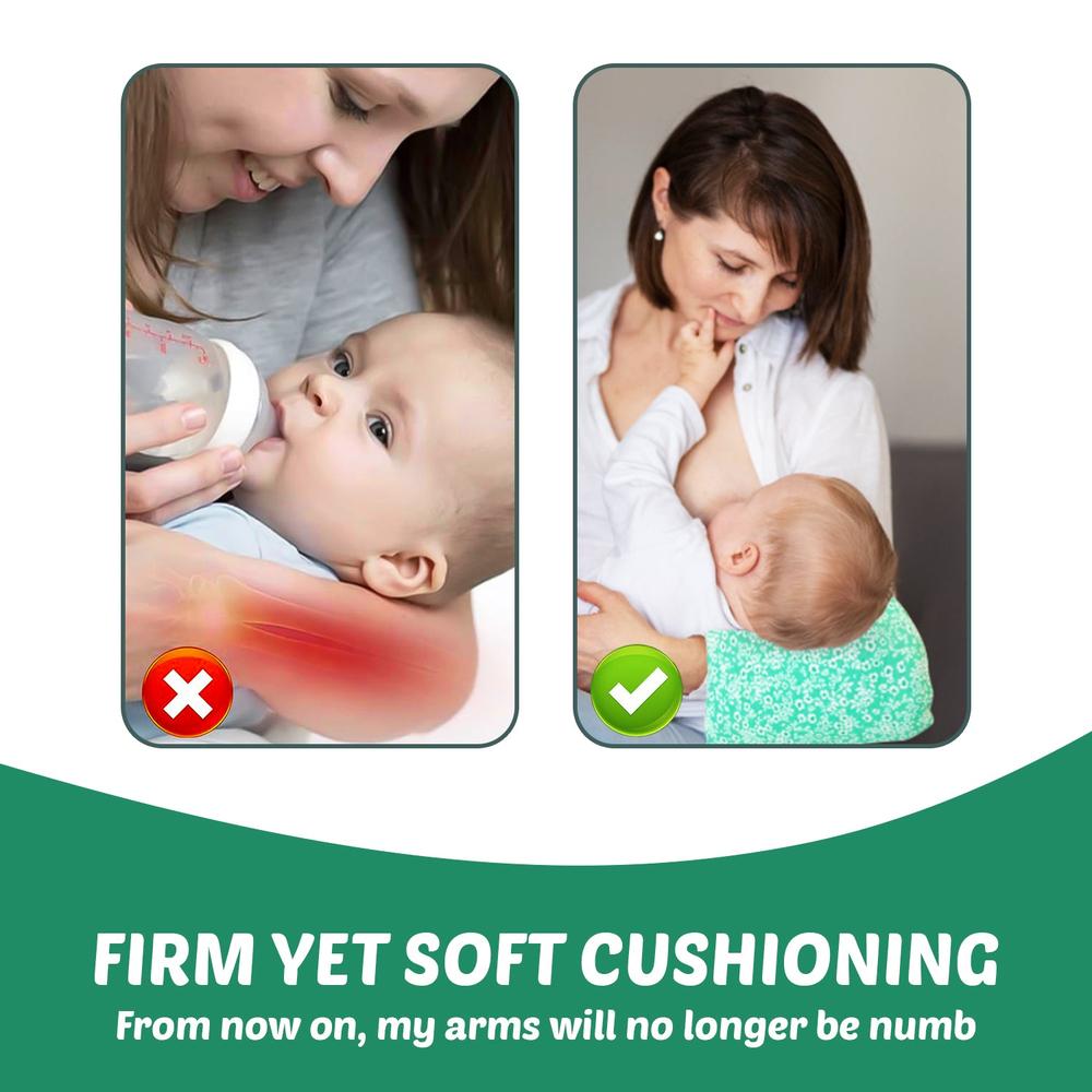 Zikku Arm Feeding Pillow for Mothers - Green