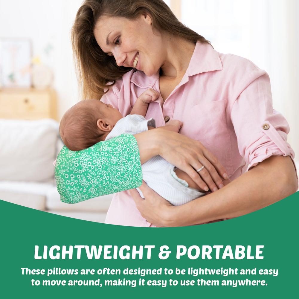 Zikku Arm Feeding Pillow for Mothers - Green
