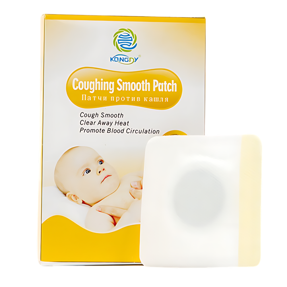 Zikku Cough Relief Patch for Kids (Pack of 5 Patches | 1-5 Years